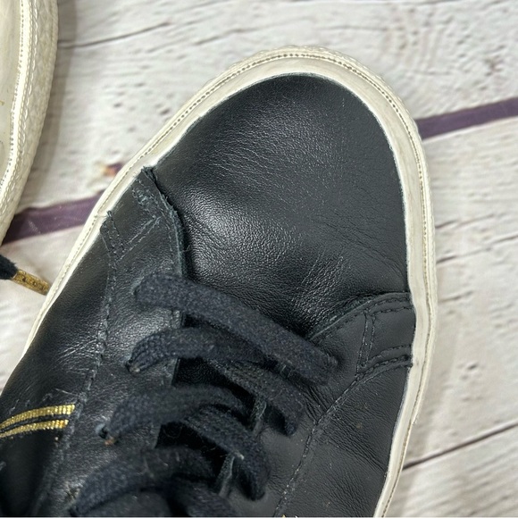 CONVERSE Black Leather Chuck Taylor All Stars - Picture 8 of 11